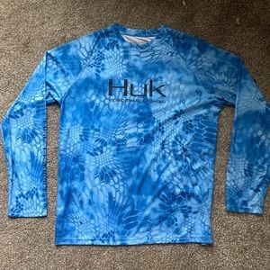 HUK Performance Fishing Shirt L/S M like new